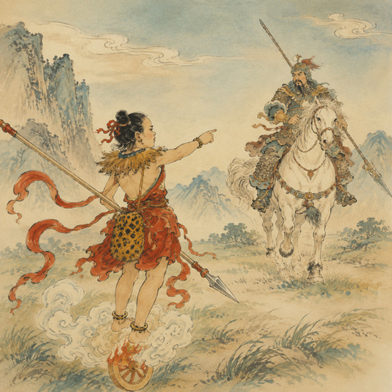 Father and Son: Li Jing and Nezha