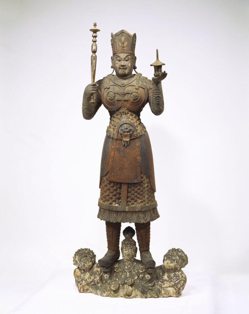 Standing Tobatsu Bishamonten (Vaiśravaṇa)