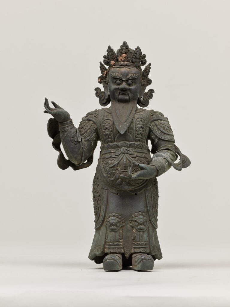 Original Japanese: 四天王立像のうち広目天 AI Translation: Standing Kōmokuten, One of the Four Heavenly Kings