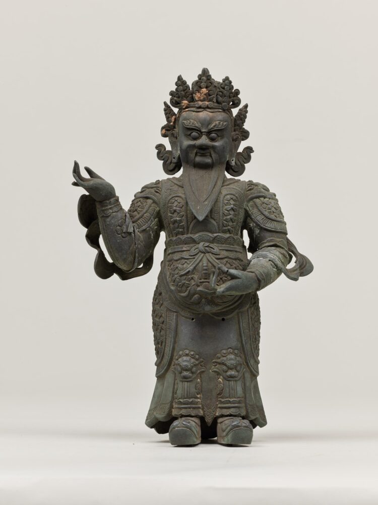 Original Japanese: 四天王立像のうち広目天 AI Translation: Standing Kōmokuten, One of the Four Heavenly Kings