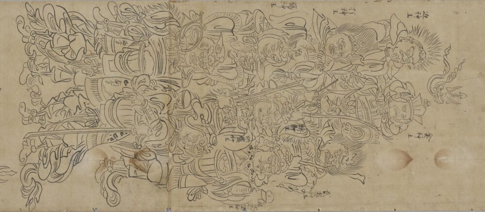 The Iconography of the Sixteen Benevolent Gods