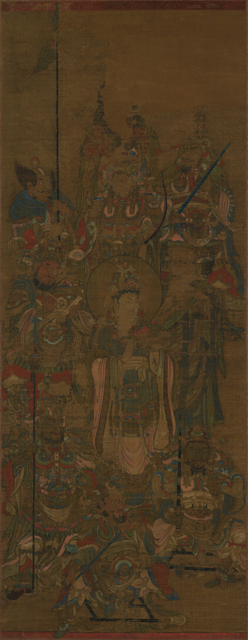 The Sixteen Guardian Deities of the Great Perfection of Wisdom Sutra