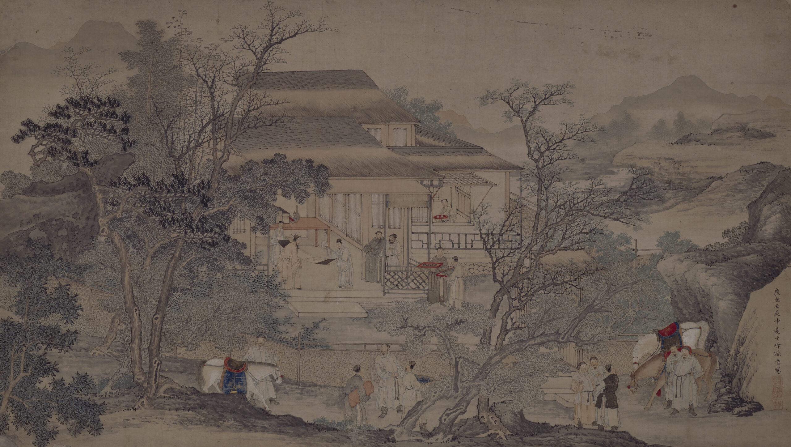 Emperor Liu Bei’s Visit to Zhuge Kongming