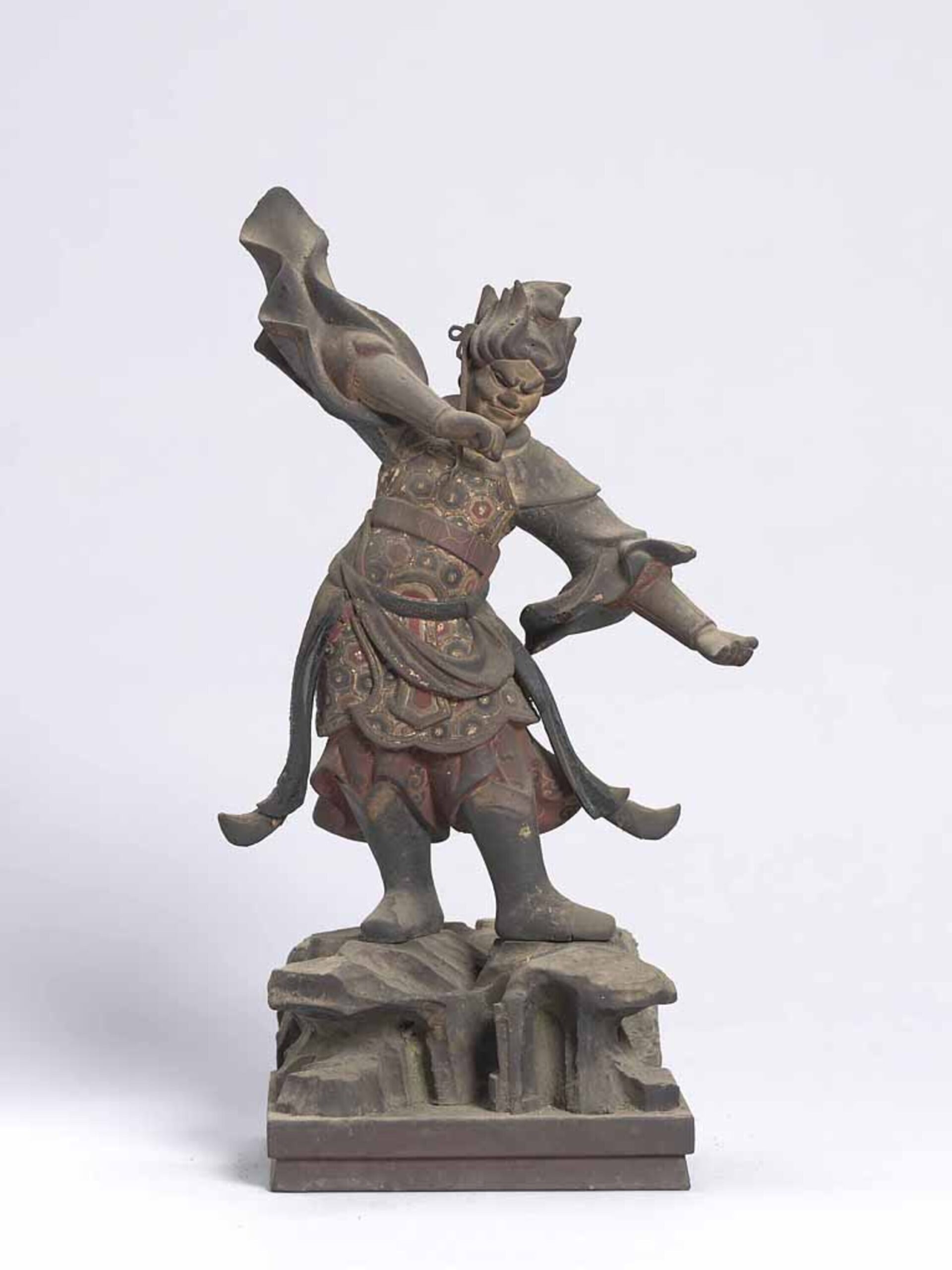 Wooden Standing Figures of the Twelve Divine Generals