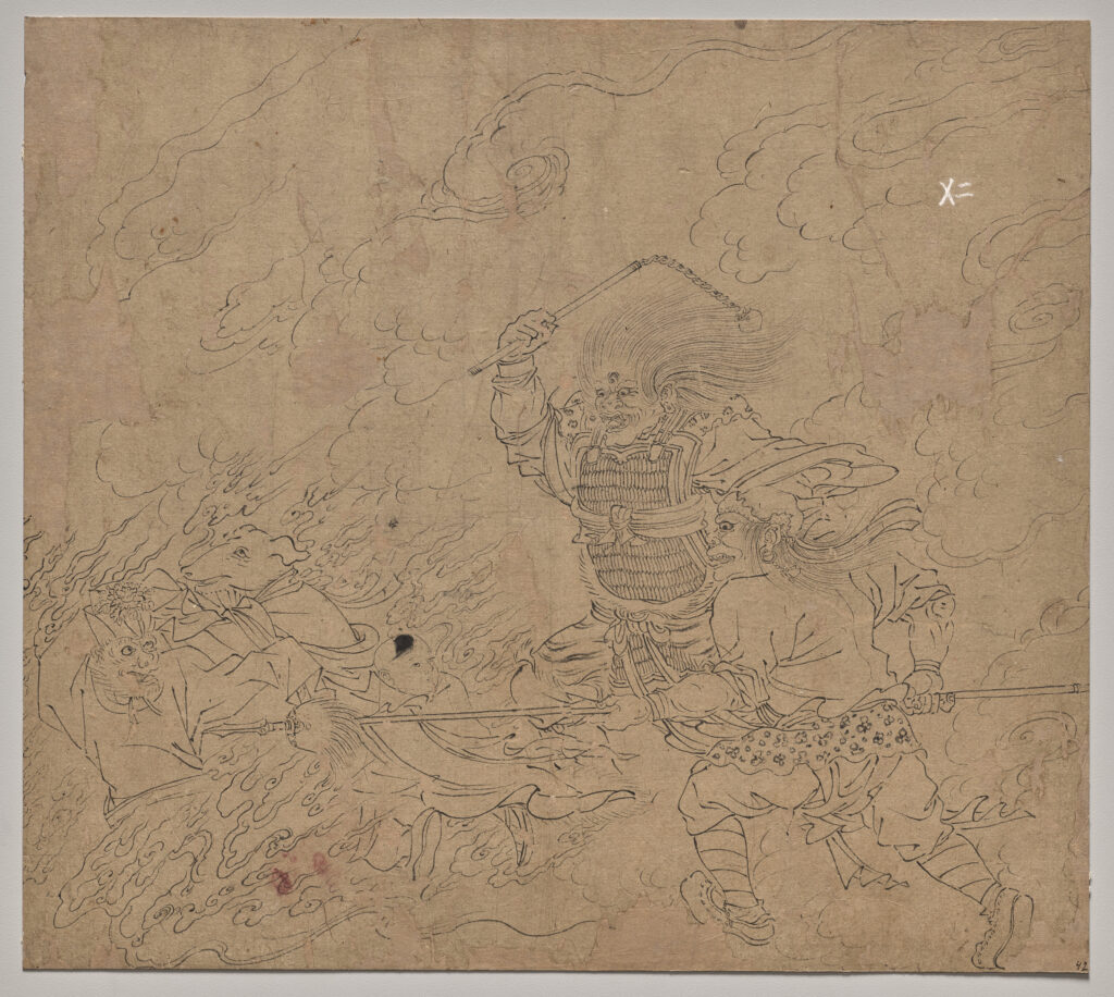 Album of Daoist and Buddhist Themes: Search the Mountain: Leaf 42