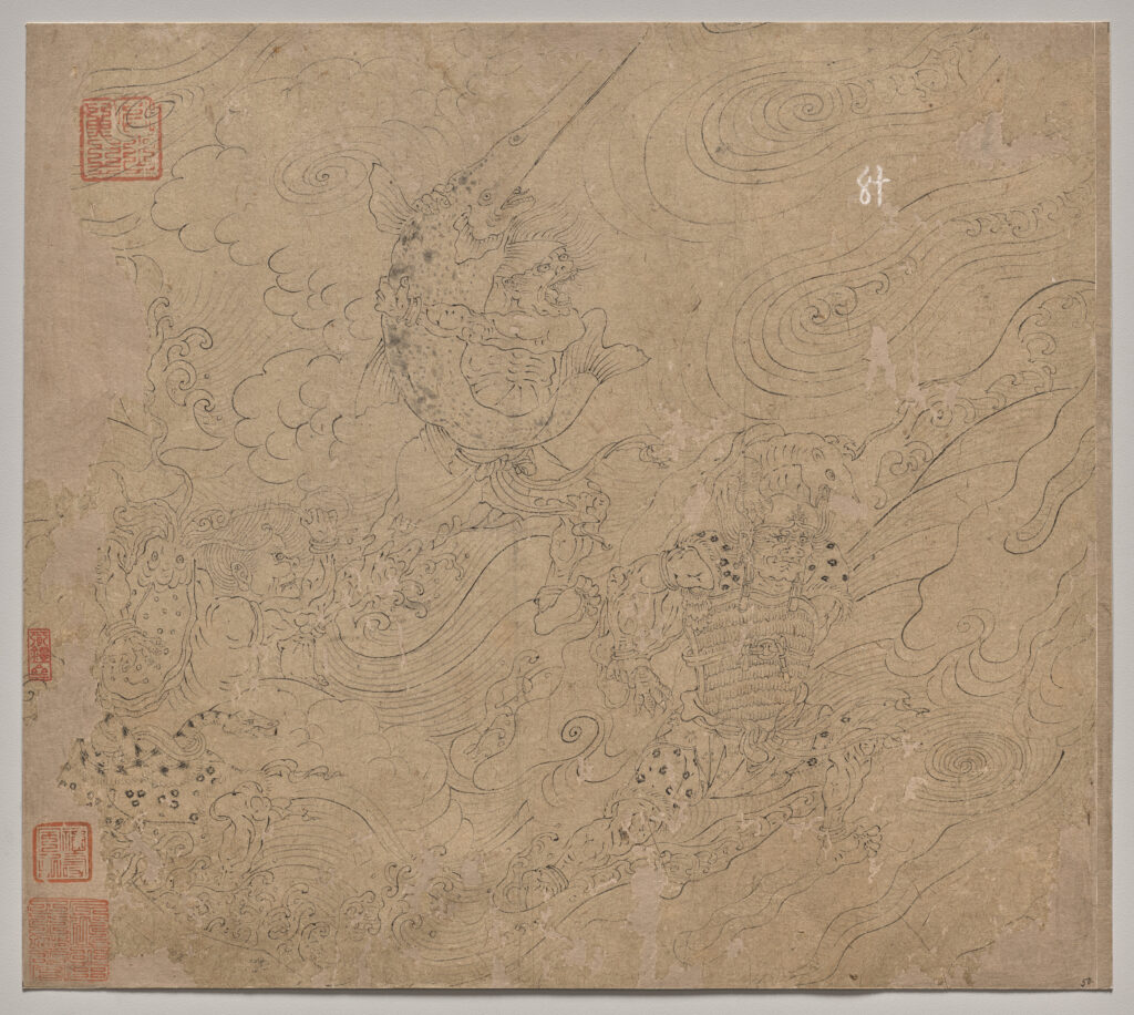 Album of Daoist and Buddhist Themes: Search the Mountain: Leaf 50