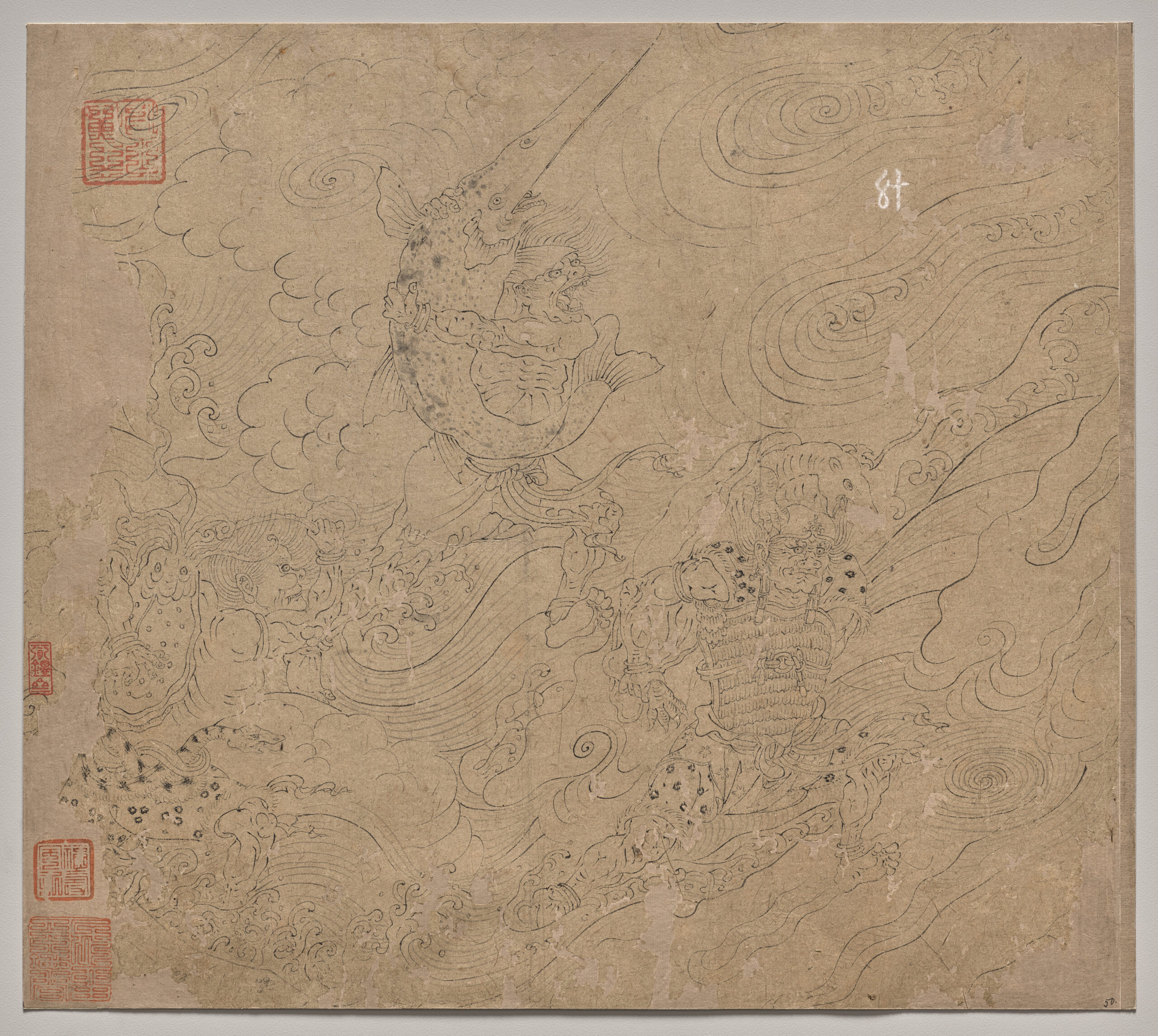 Album of Daoist and Buddhist Themes: Search the Mountain: Leaf 50