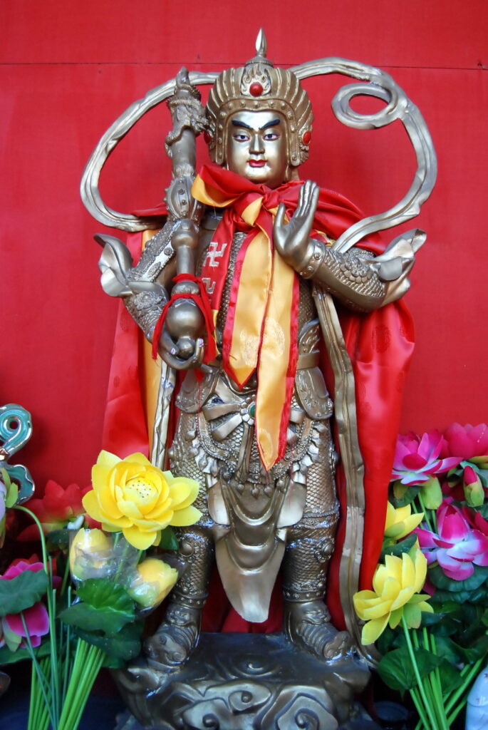 Skanda at Miaoying Temple