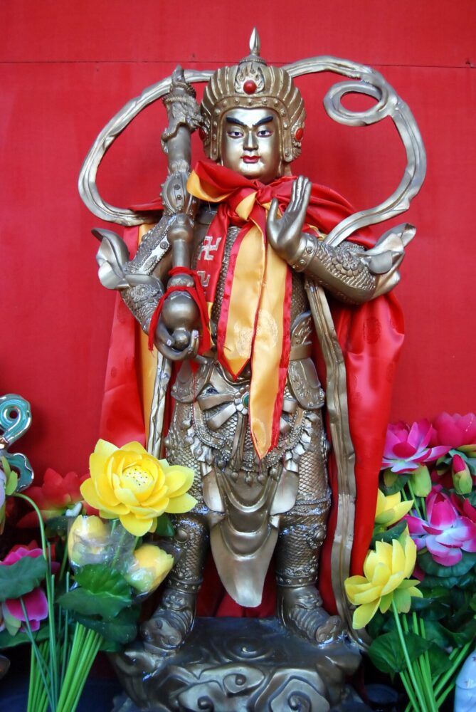 Skanda at Miaoying Temple