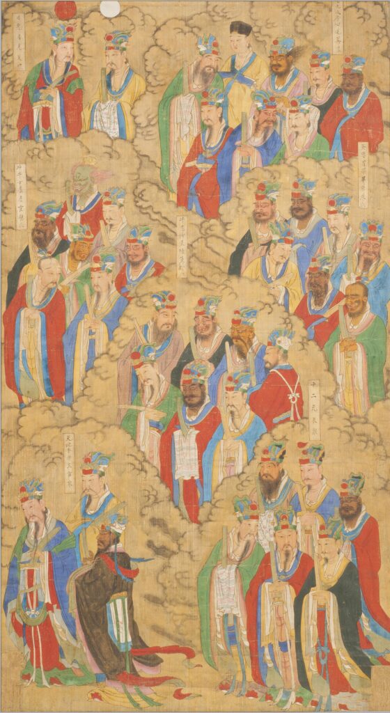 Heavenly and Earthly Deities from the Water-Land Ritual
