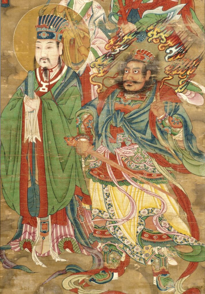 Civil Official and Thunder God of the Celestial Palace cropped