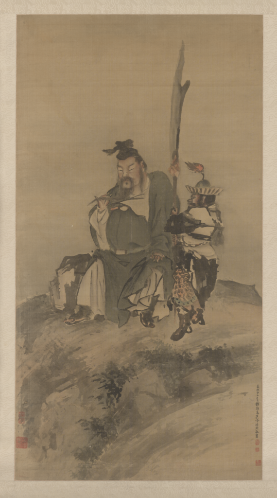Chinese: 《高其佩画关羽像轴》
