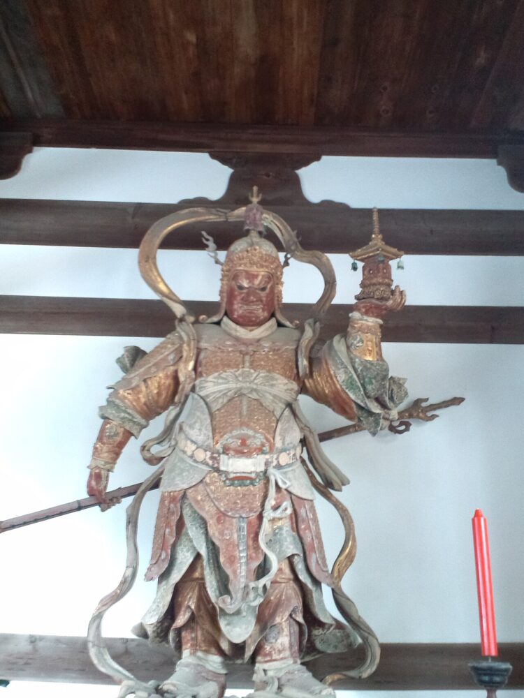 Ôbaku-san Manpuku-ji Buddhist Temple - Shi-Ten'nô - Bishamon-ten