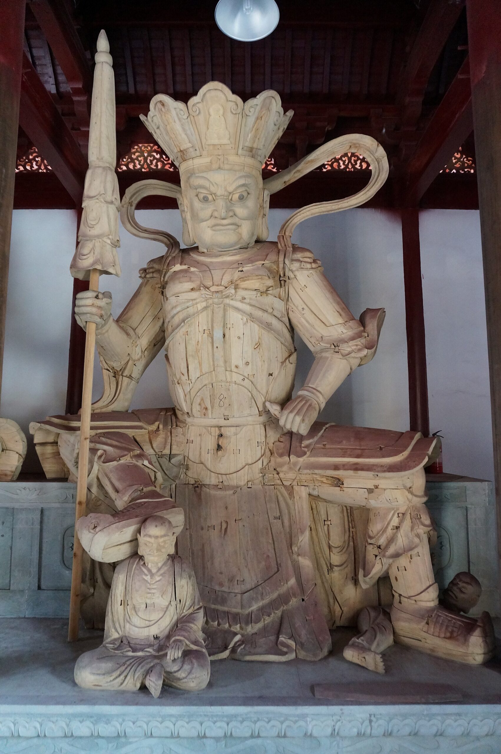Vaisravana, Longquan Temple in Yuyao