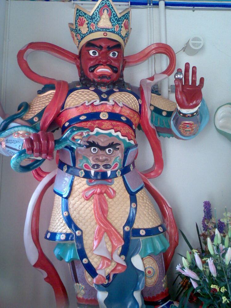 西方寺的西方廣目天王