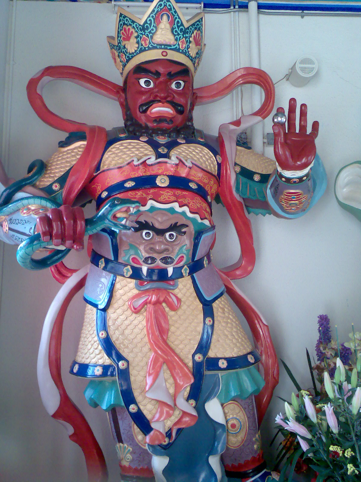 西方寺的西方廣目天王