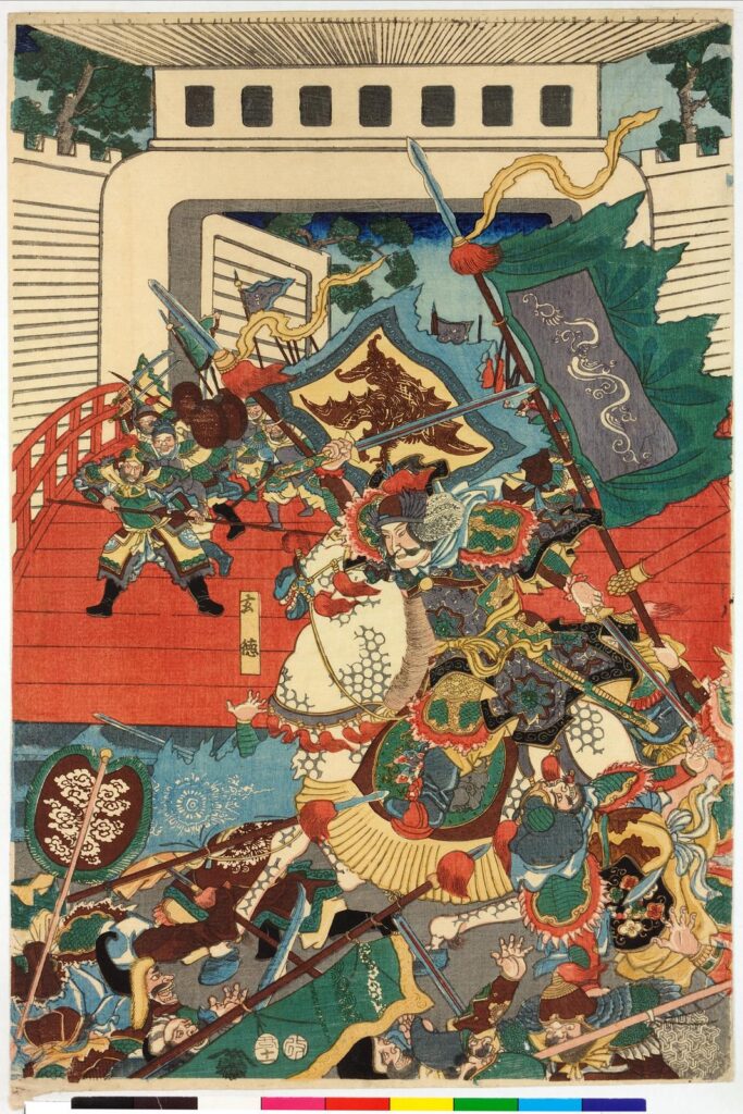 Ryu Gentoku Hokkai kaikakoi 劉玄徳北海解圍