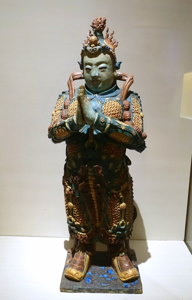 Weituo (Veda), China, Henan province, Ming dynasty, dated 1527 AD, stoneware - Linden-Museum - Stuttgart, Germany - DSC03608