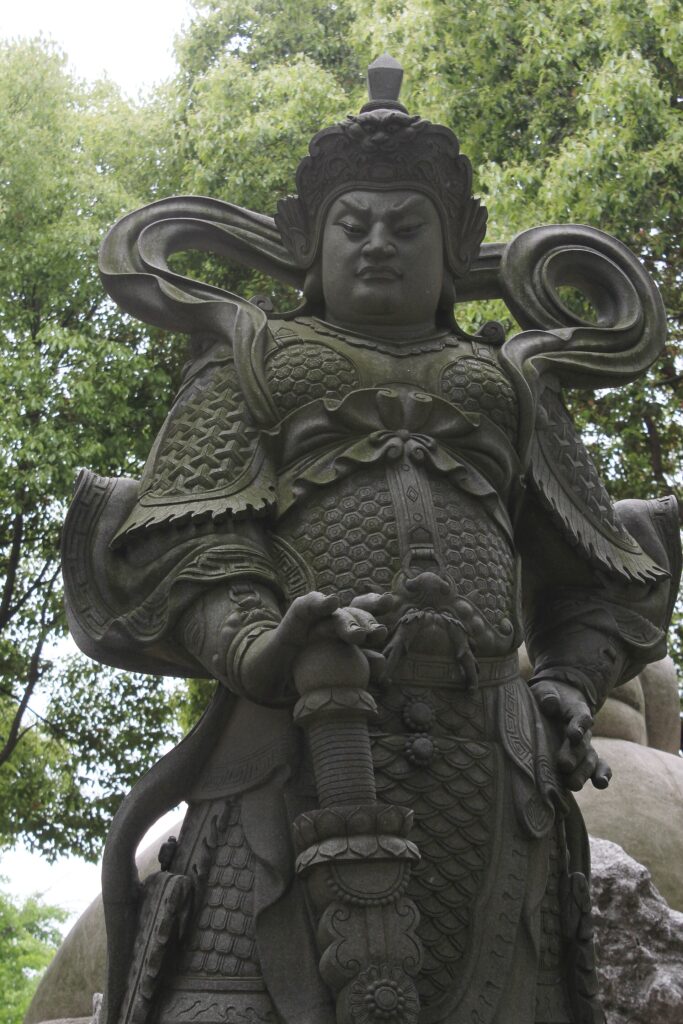 Buddhist Statue, Pagoda of Bao'en Temple