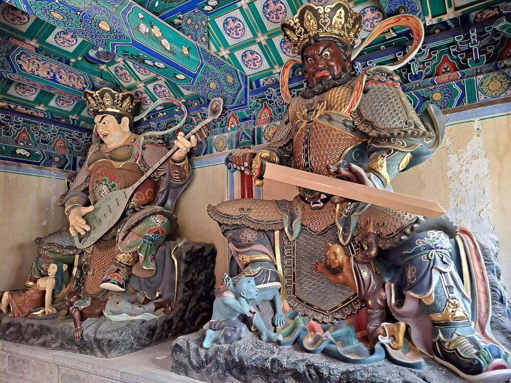 Hall of the Heavenly King, Baipu Temple 2