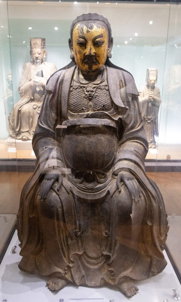 禄丰恐龙博物馆-明-1967年琅井保护性征集-真武大帝造像
