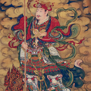 Huaguang Dadi Water-Land Painting Poster