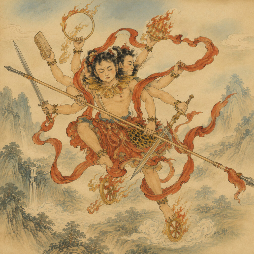 Three Heads and Six Arms