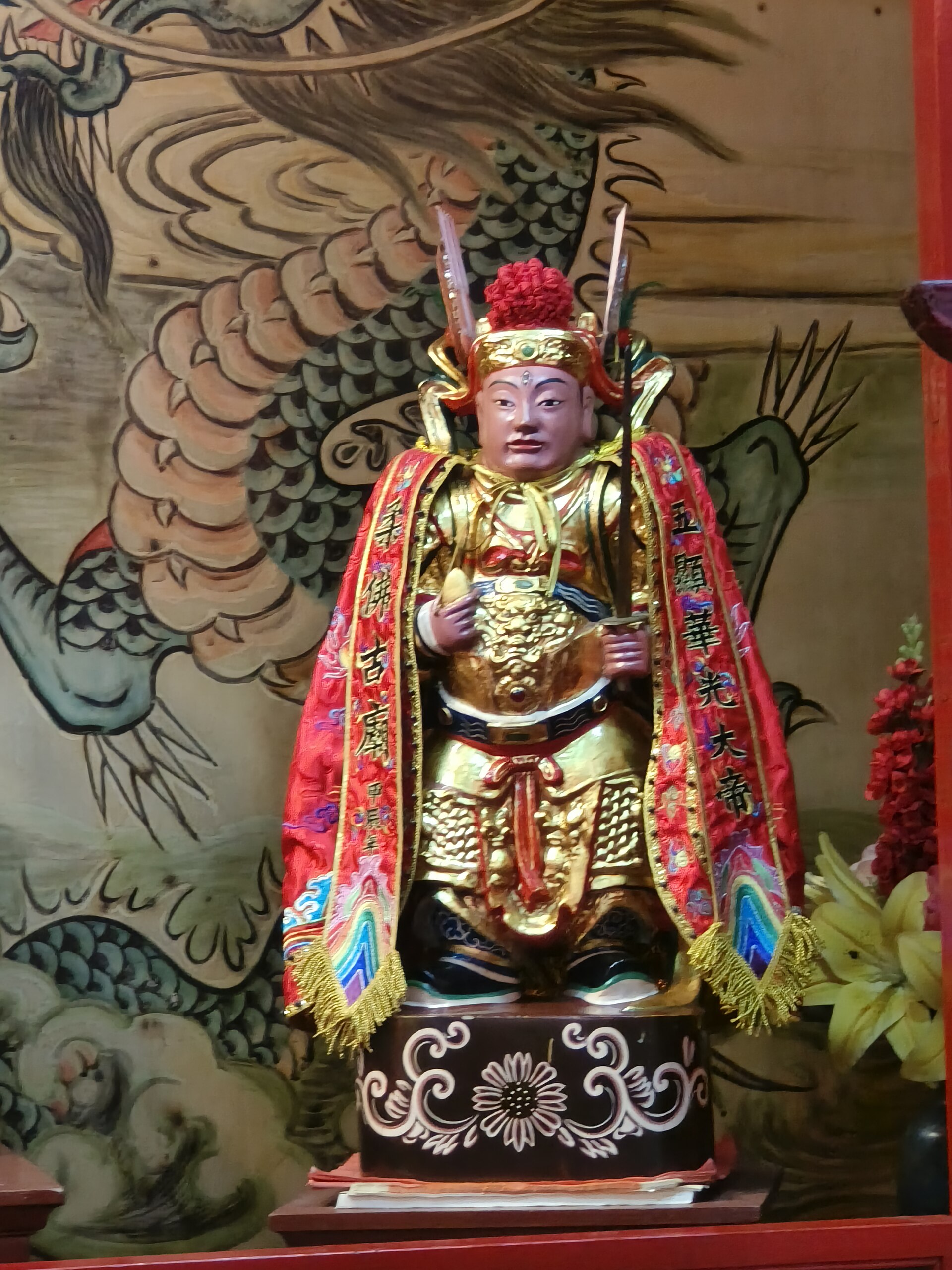 柔佛古庙华光大帝