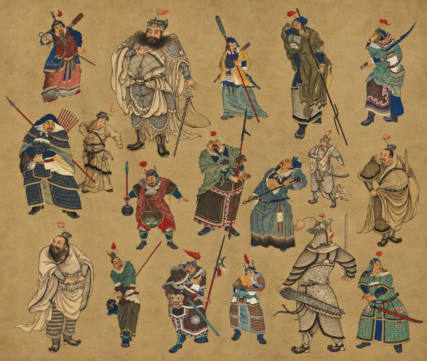 Eighteen Heroes of Sui–Tang